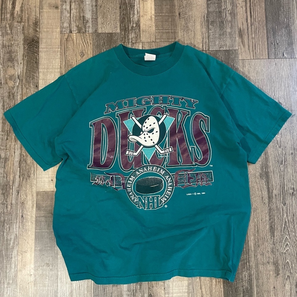 Vintage 1997 Mighty Ducks XL TShirt
